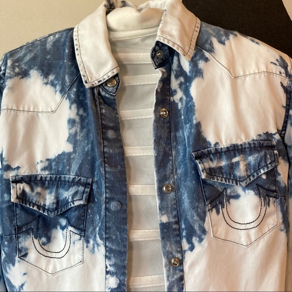 TRUE RELIGION TYE DYE LOOK TOP - Picture 3 of 9